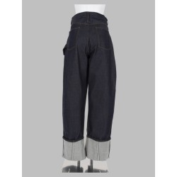 jeans twisted turn-up workwear