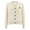CARDIGAN "KARIN" CON LOGO