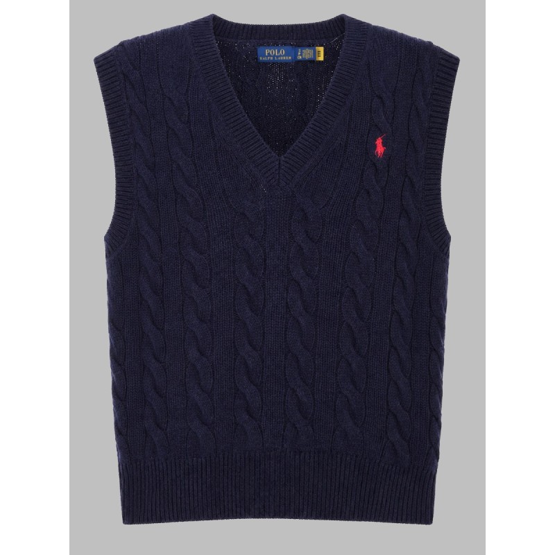 GILET IN LANA E CASHMERE