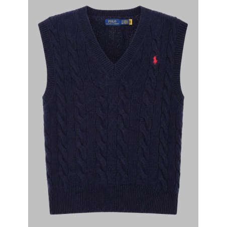 GILET IN LANA E CASHMERE