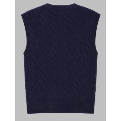 GILET IN LANA E CASHMERE
