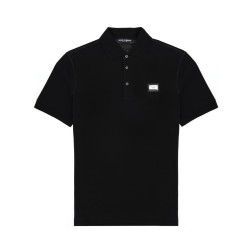 POLO CON PATCH LOGO