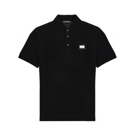 POLO CON PATCH LOGO
