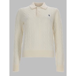 POLO IN MAGLIA CON LOGO