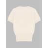TOP IN MAGLIA "BEA" CON LOGO
