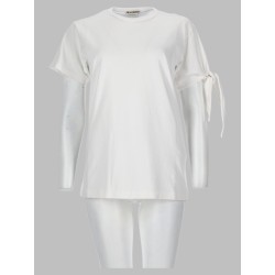 t-shirt con manica annodata
