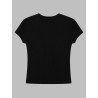 T-SHIRT CROPPED CON LOGO