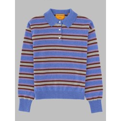 POLO "COLLEGIATE" IN MAGLIA DI CASHMERE