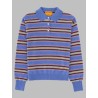 POLO "COLLEGIATE" IN MAGLIA DI CASHMERE