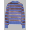 POLO "COLLEGIATE" IN MAGLIA DI CASHMERE