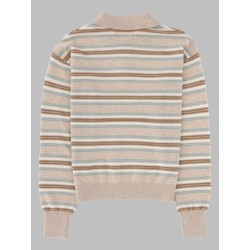 POLO "COLLEGIATE" IN MAGLIA DI CASHMERE