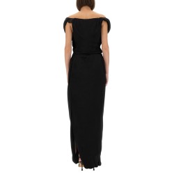 "GINNIE AMBER" LONG DRESS