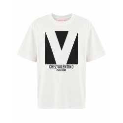 "CHEZ VALENTINO" PRINT T-SHIRT