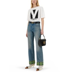 "CHEZ VALENTINO" PRINT T-SHIRT