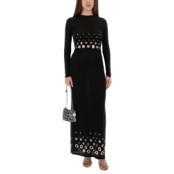 CROPPED TOP WITH EYELETS