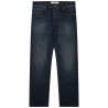 JEANS WITH LOGO PATCH