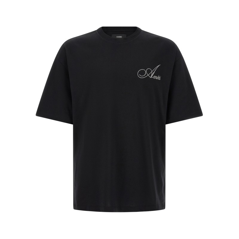 Crystal application t-shirt
