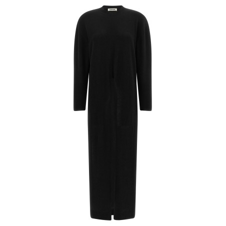 Long 'Gia' sweater knotted at the waist
