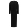 Long 'Gia' sweater knotted at the waist