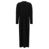 Long 'Gia' sweater knotted at the waist