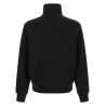 Cotton sweatshirt with half zip