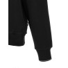 Cotton sweatshirt with half zip