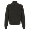 Buttoned turtleneck sweatshirt