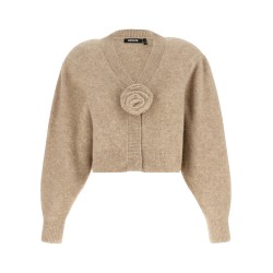 3D Flower Knit Cardigan