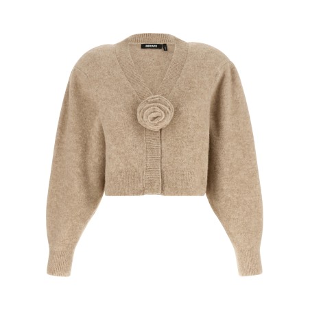 3D Flower Knit Cardigan