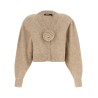 3D Flower Knit Cardigan