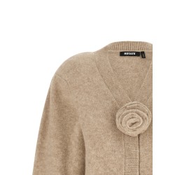 3D Flower Knit Cardigan