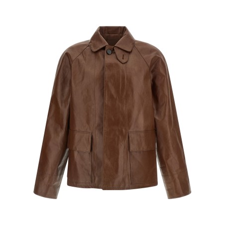 Vintage leather blouson