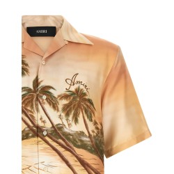 'Palms SE Camp' bowling shirt