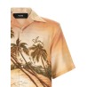 'Palms SE Camp' bowling shirt