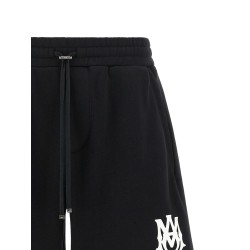 'Ma Core' print sweatshirt shorts