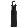 Slip dress with scarf