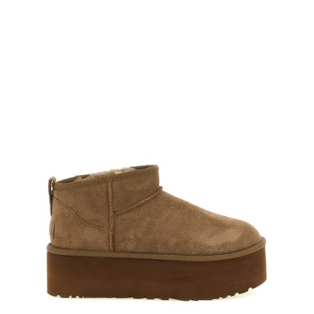 'Classic Ultra Mini Platform' ankle boots