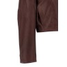 ' Boxy Square Leather' jacket
