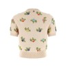 Sweater with beads embroidery