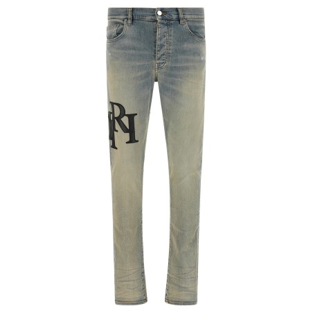 'Staggered Logo' jeans