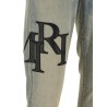 'Staggered Logo' jeans