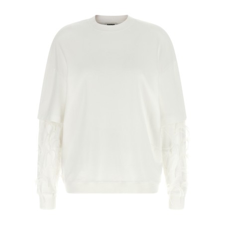 'Troy' feather sweatshirt