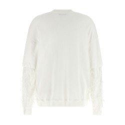 'Troy' feather sweatshirt