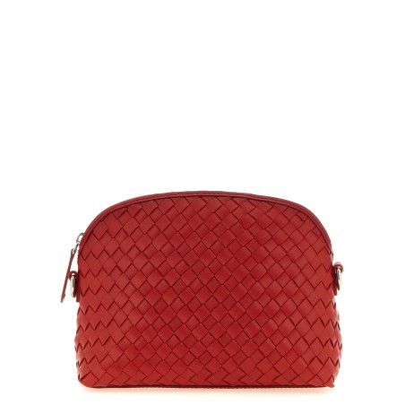 'Fellini Chunky' clutch bag with shoulder strap