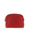 'Fellini Chunky' clutch bag with shoulder strap