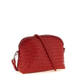 'Fellini Chunky' clutch bag with shoulder strap