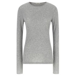 Jersey long-sleeved sweater