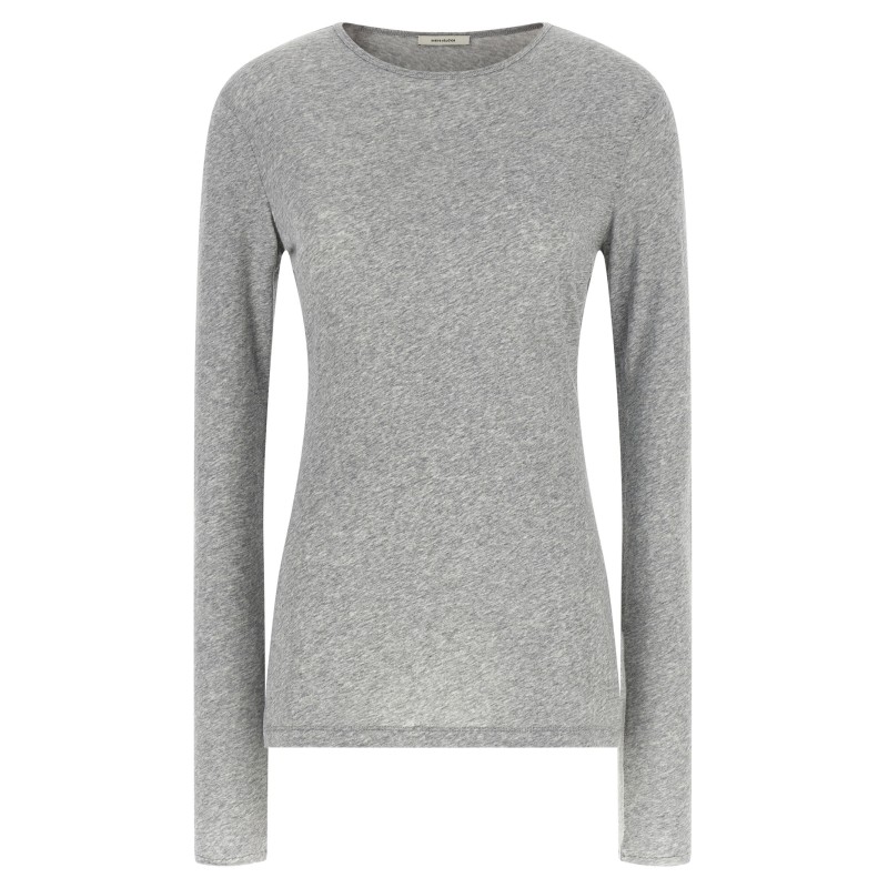 Jersey long-sleeved sweater