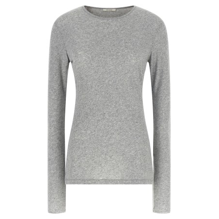 Jersey long-sleeved sweater