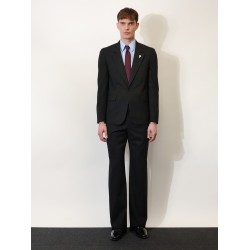 GG wool blend trousers